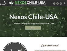 Tablet Screenshot of nexoschileusa.org